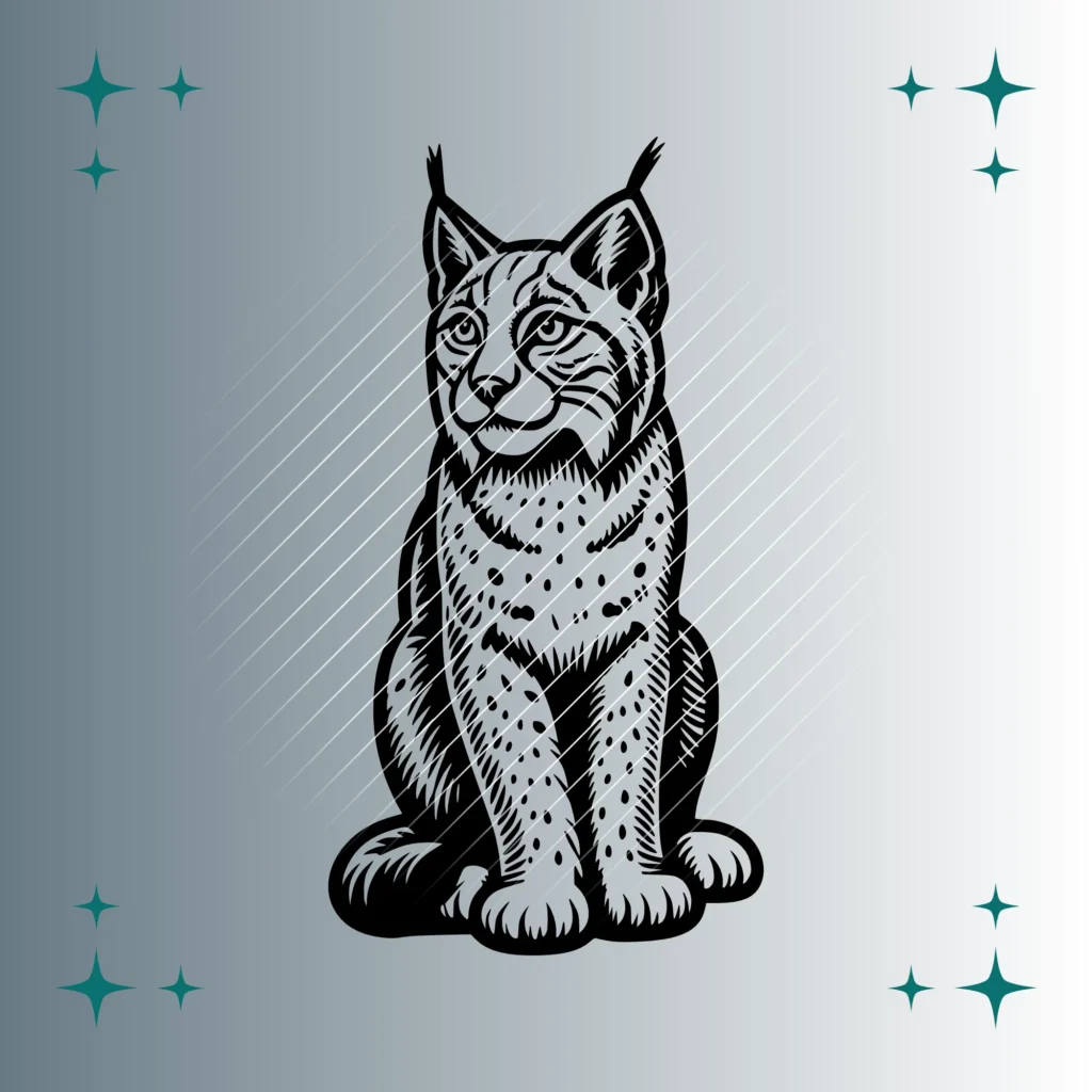 Luchs #2 | Plotterdatei SVG & PNG