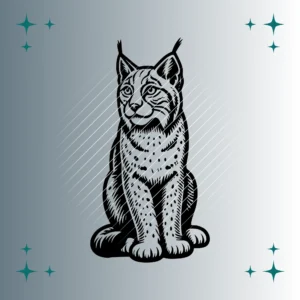Luchs #2 | Plotterdatei SVG & PNG