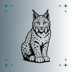 Luchs #4 | Plotterdatei SVG & PNG
