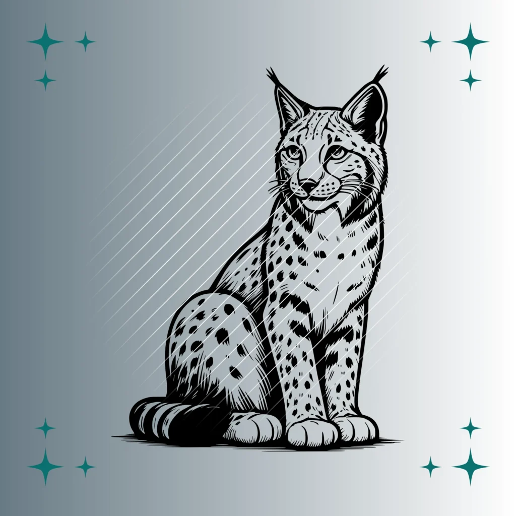 Luchs | Plotterdatei SVG & PNG