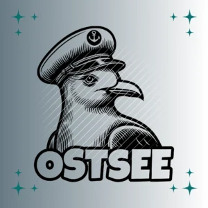 Ostsee Seemöwe Matrosenmütze | Plotterdatei SVG & PNG