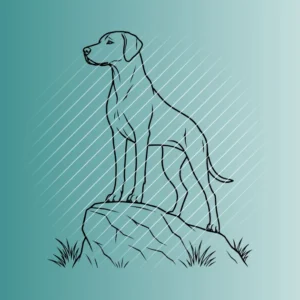 Rhodesian Ridgeback #5 | Plotterdatei SVG & PNG