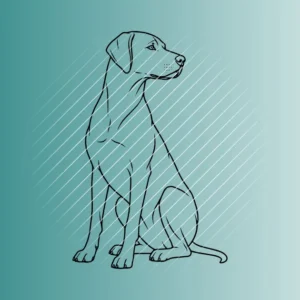 Rhodesian Ridgeback #2 | Plotterdatei SVG & PNG