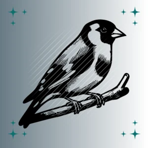 Stieglitz Vogel | Plotterdatei SVG & PNG