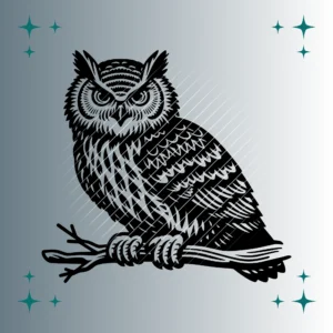 Uhu | Plotterdatei SVG & PNG