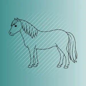 Welsh-Pony | Plotterdatei SVG & PNG