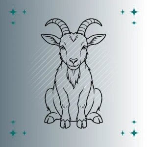 Ziege #2 | Plotterdatei SVG & PNG